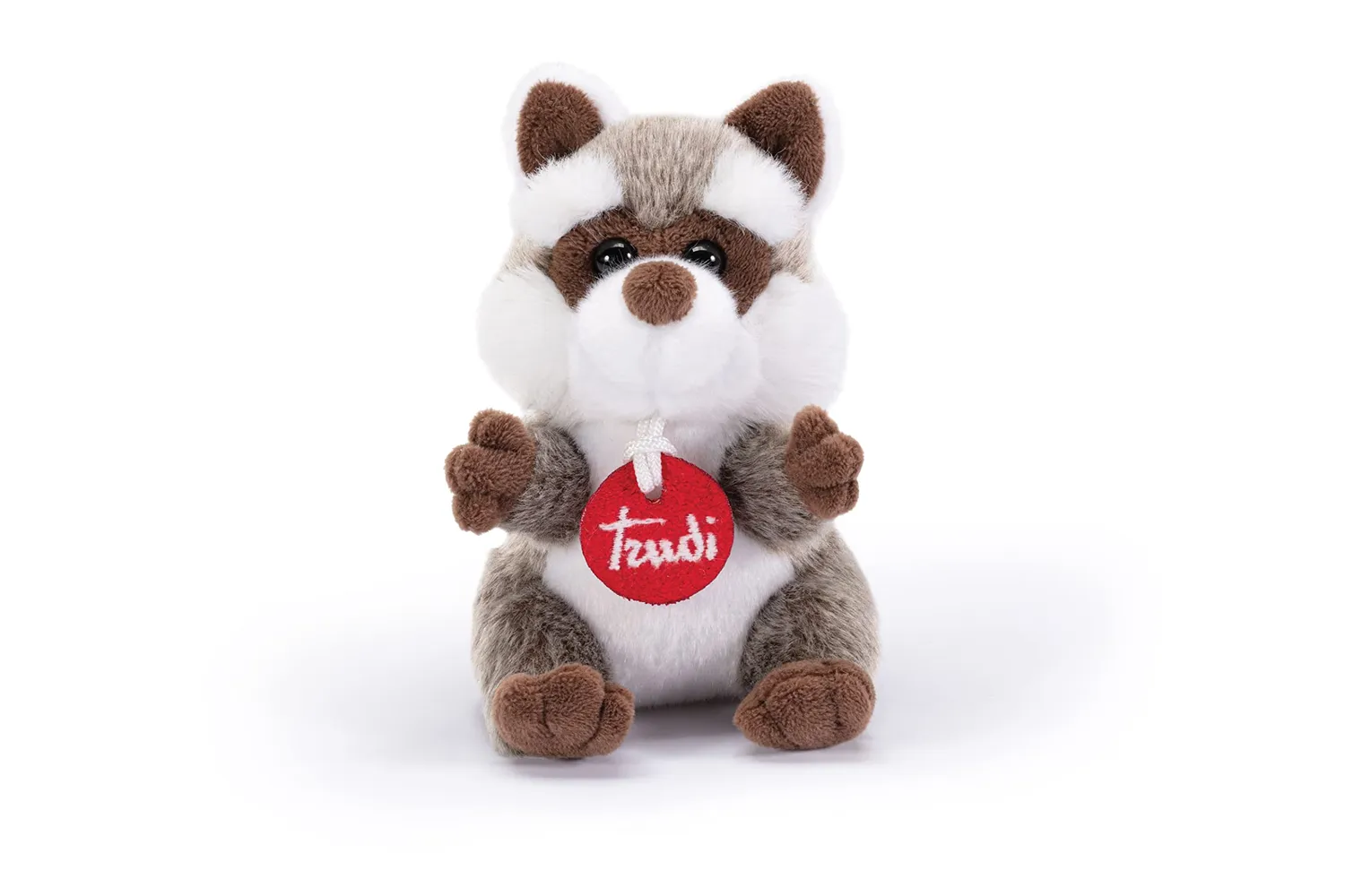 Trudi Trudini 51343 peluche raton laveur XS marron