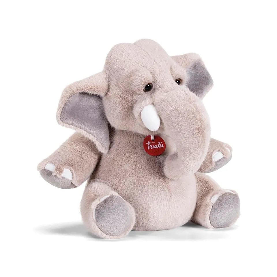 Trudi Maurizio 52274 peluche éléphant taille M 30 cm douce