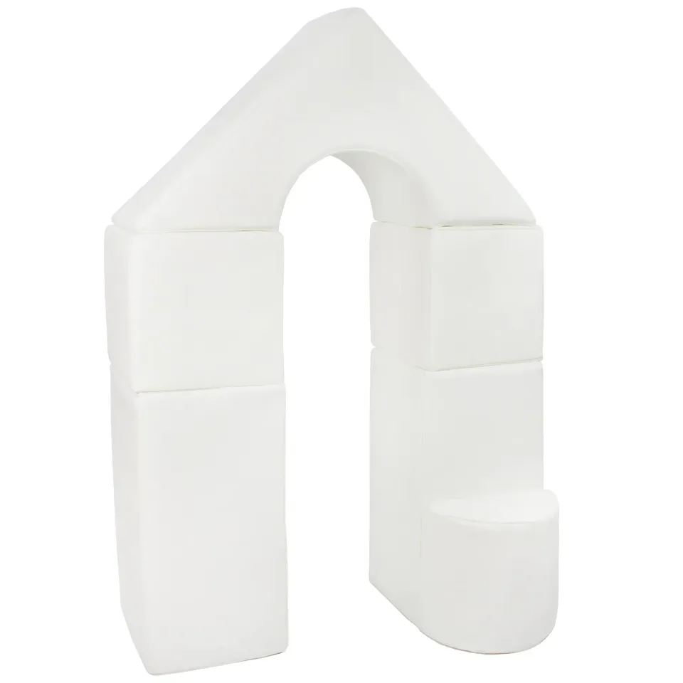 Velinda Petit Château blocs mousse blancs lot 6