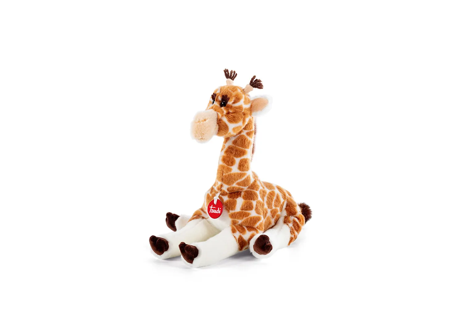 Trudi Leonardo lion blanc peluche 44 cm