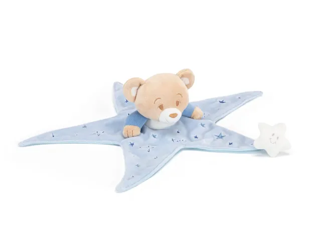 Trudi Baby Star 18177 doudou ours bleu 32 cm