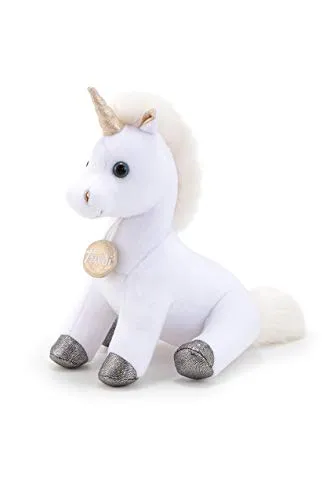 Trudi 18035 peluche blanche fantasy