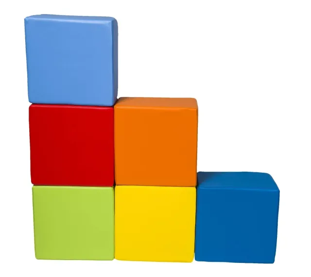 Velinda Mix1 set 6 blocs mousse motricité