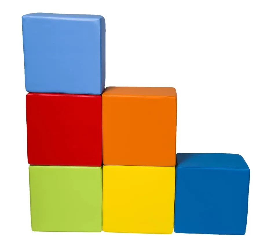 Velinda Mix1 set 6 blocs mousse motricité