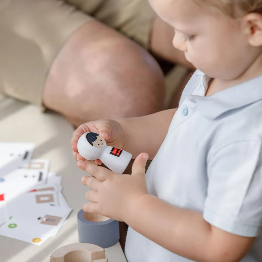 PlanToys Spatial Rocket fusée bois 25 pièces