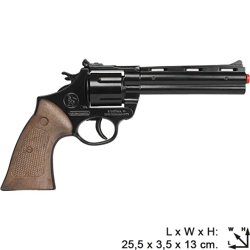 Gonher Police revolver jouet 12 coups métal