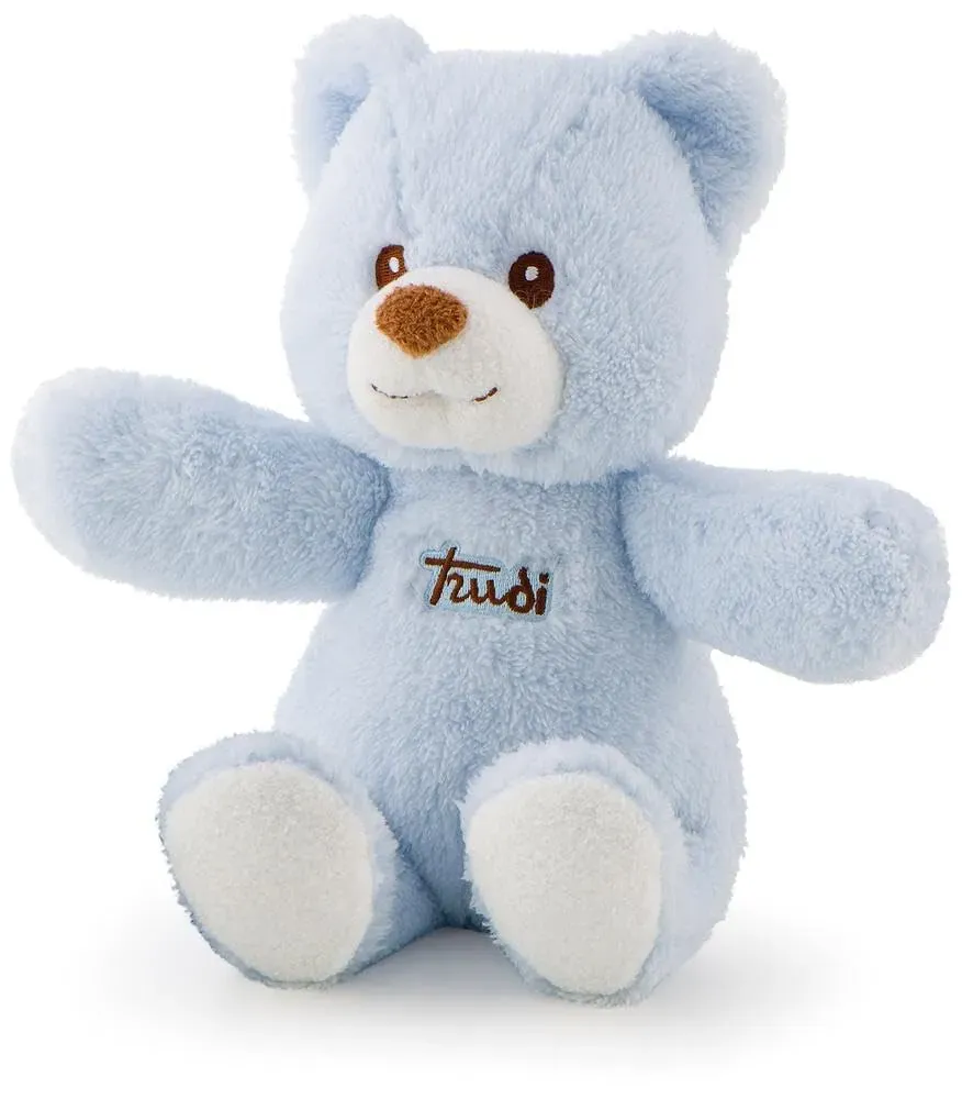 Trudi Baby Cremino 18125 doudou musical ours bleu turquoise S