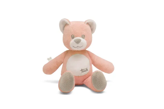 Trudi Cremino Ours 28129 peluche bébé rose 0+