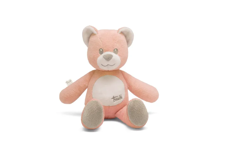 Trudi Cremino Ours 28129 peluche bébé rose 0+