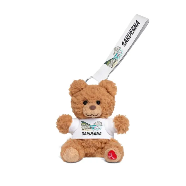 Trudi Bussi Bear Marlon 15826 peluche porte-clés Sardaigne XXS