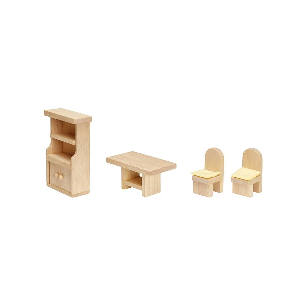 PlanToys Dining Room Classic meubles poupée 1:12