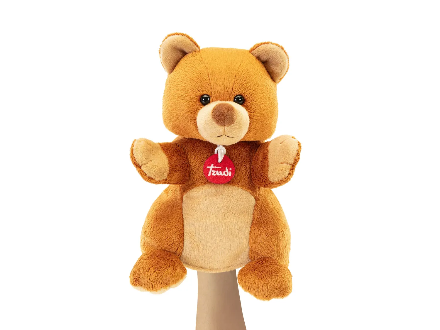 Trudi Puppets 29308 marionnette ours S caramel douce