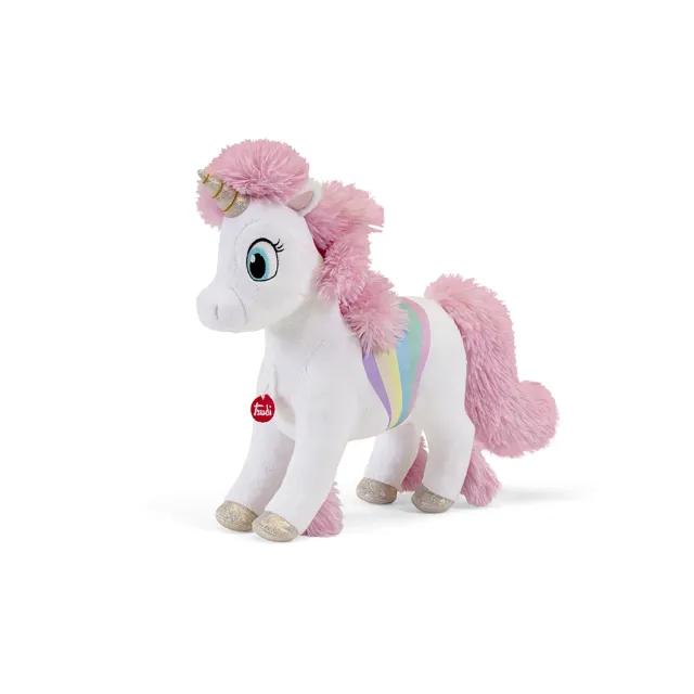 Trudi Leslie 18196 peluche licorne S arc-en-ciel