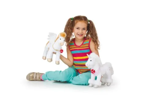 Trudi 18004 licorne peluche douce 30 cm