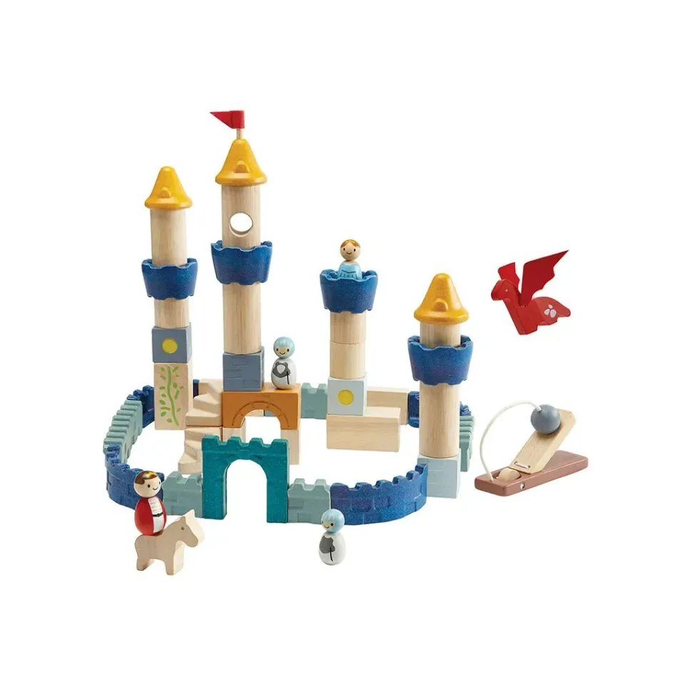 PlanToys Castle Blocks château construction 47 pièces
