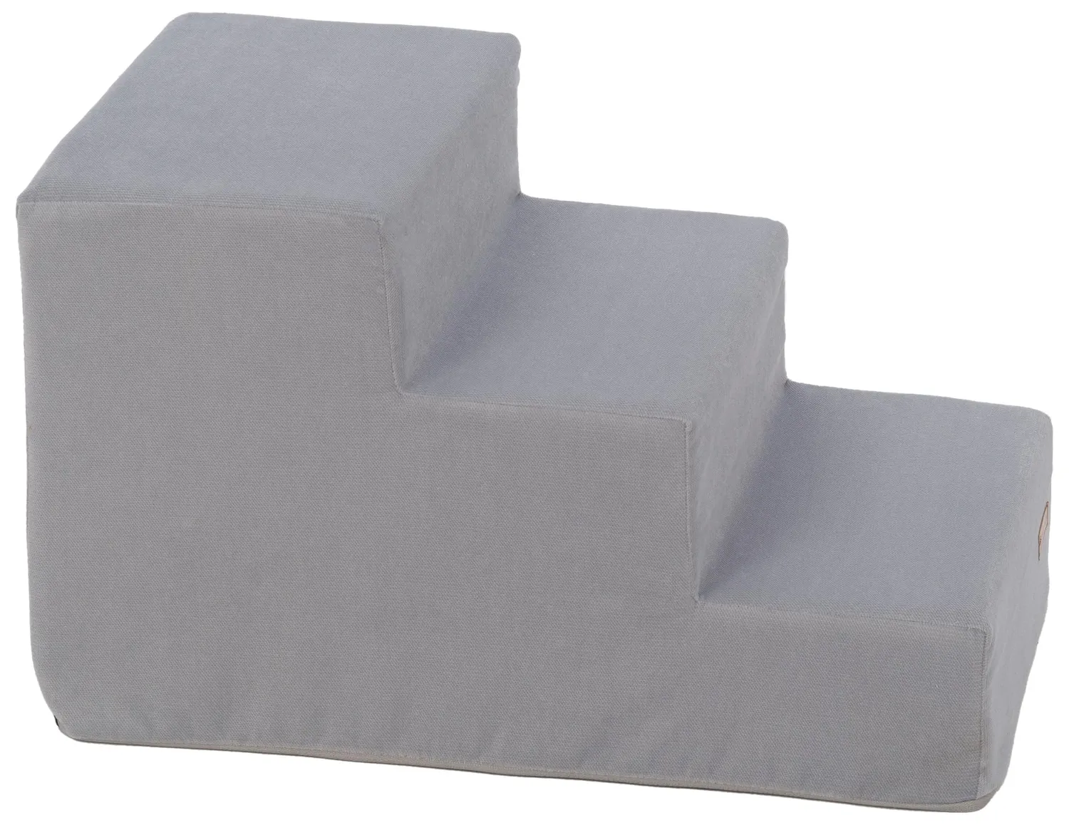 Velinda Escalier Chien Chat 3 Marches Mousse Gris