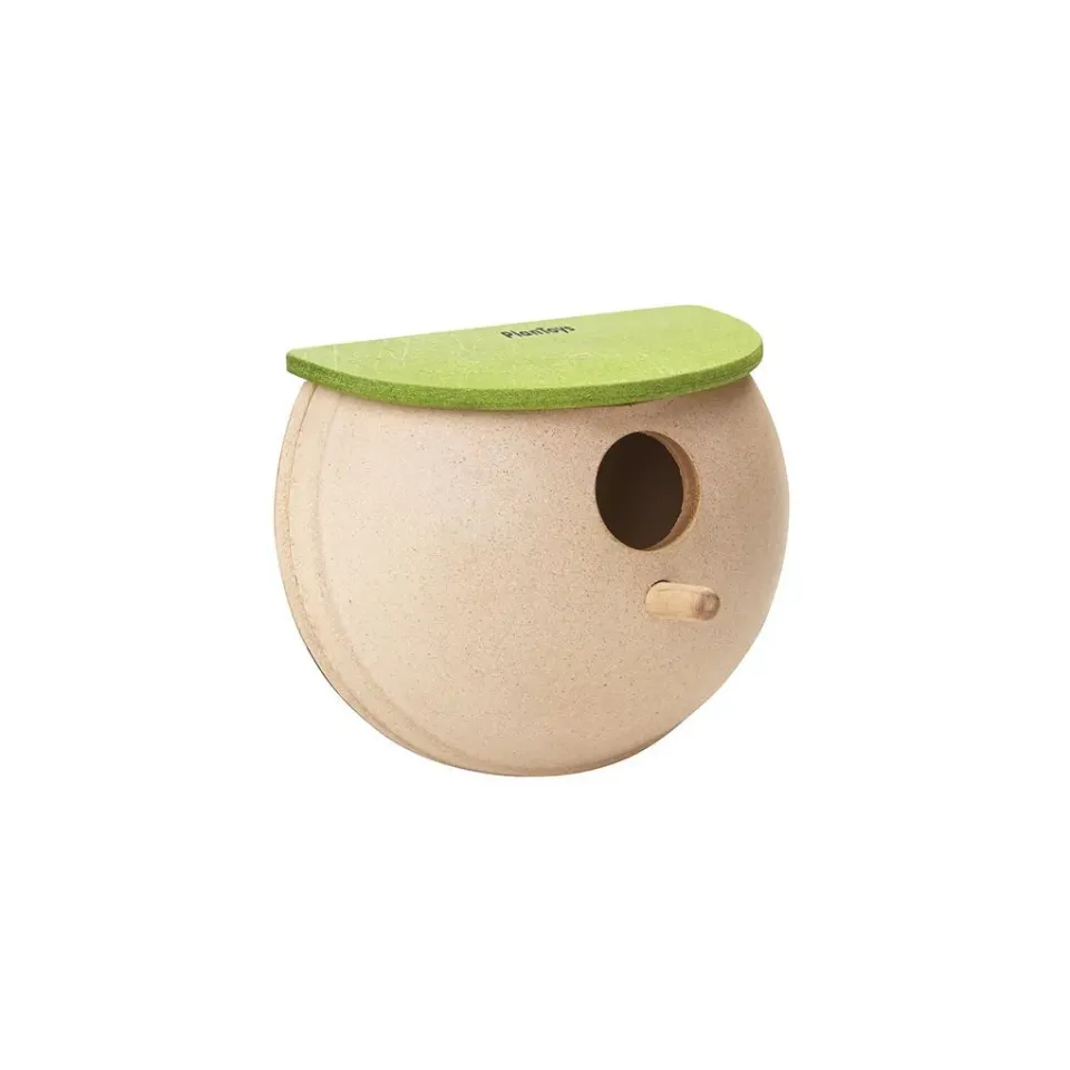 PlanToys Bird House II nichoir oiseau bois jardin