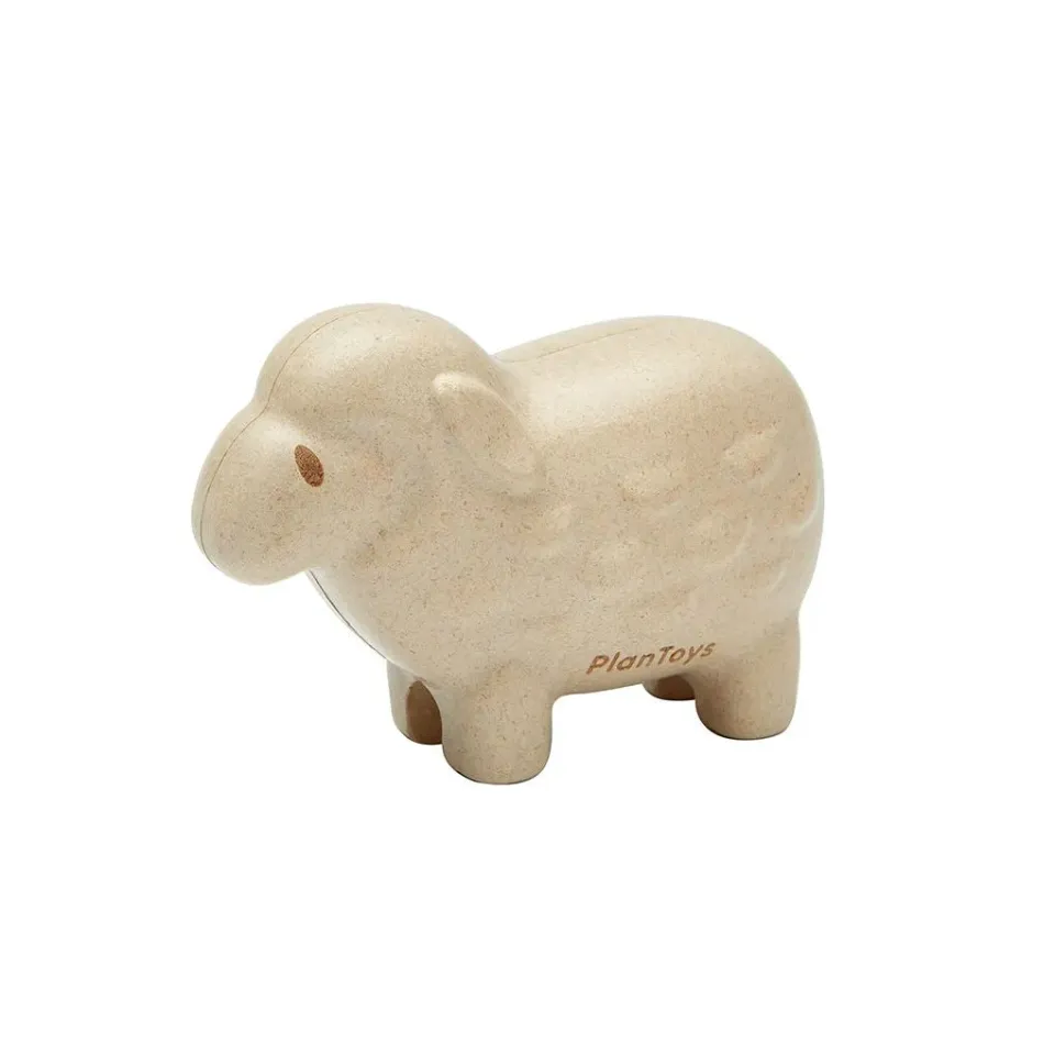 PlanToys Sheep mouton figurine bois dès 12 mois