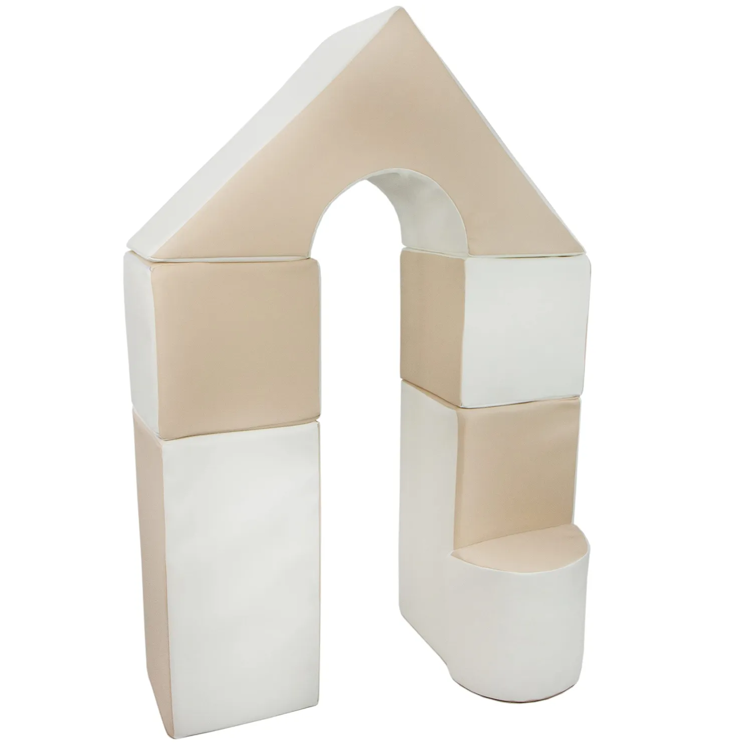 Velinda Petit Château blocs mousse blancs lot 6