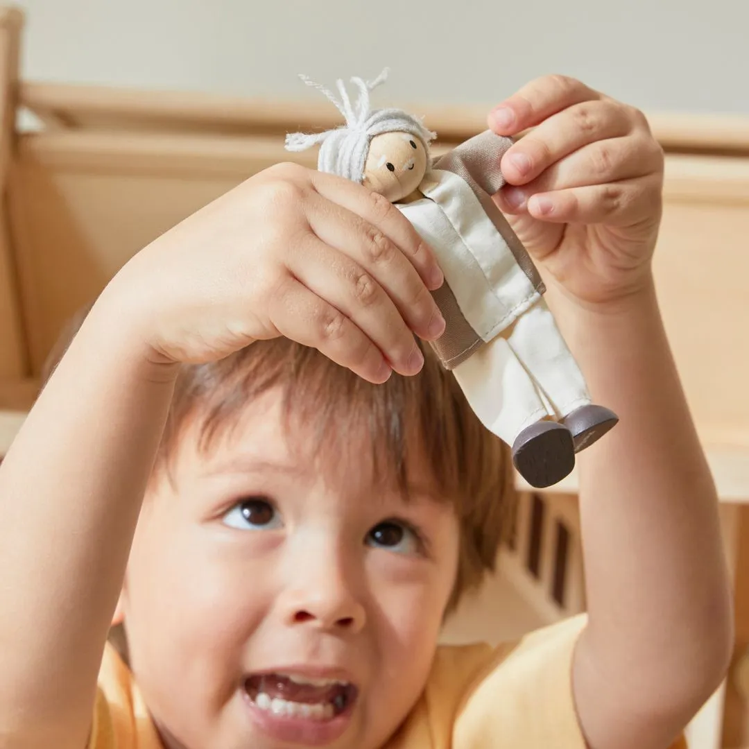 PlanToys Grand-Père Figurine Maison Poupées 1:12