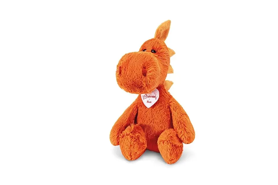 Trudi Fun 28341 peluche dragon orange S 11x34,5x25cm