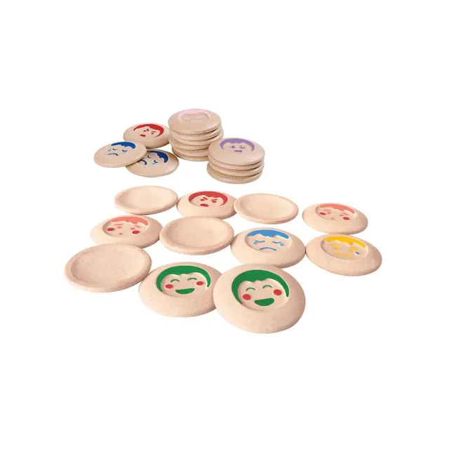 PlanToys My Mood Memo memo émotions bois
