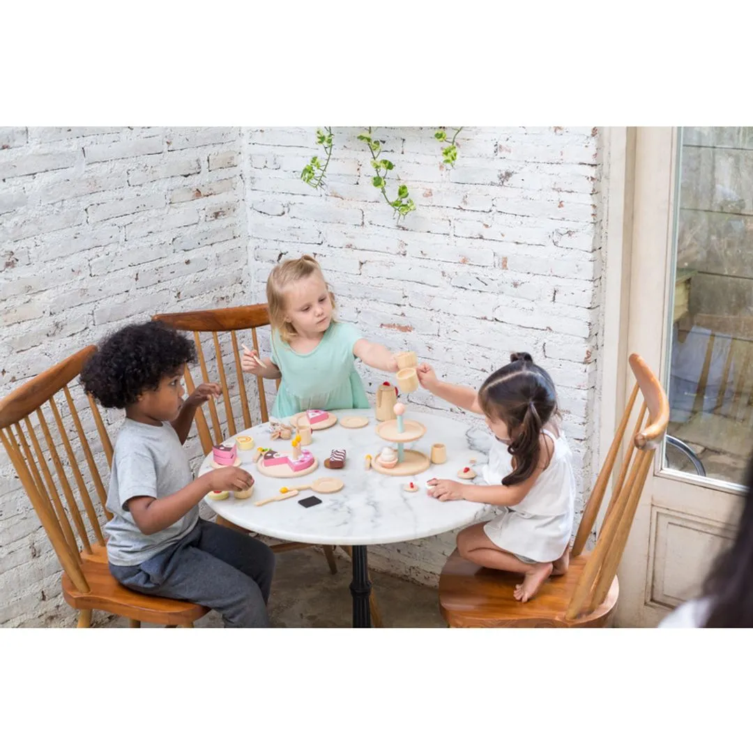 PlanToys Tea Set dinette thé en bois 13 pièces
