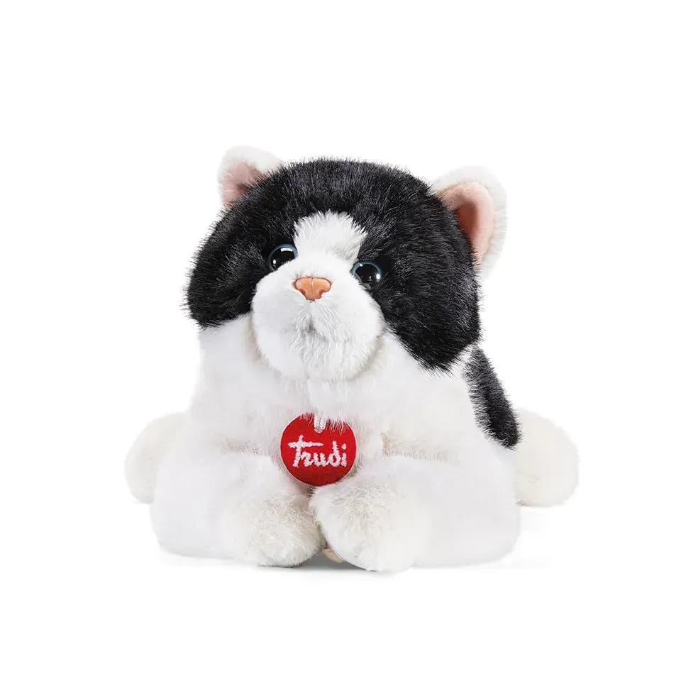Trudi Chats Matilda 52266 peluche M blanche noire