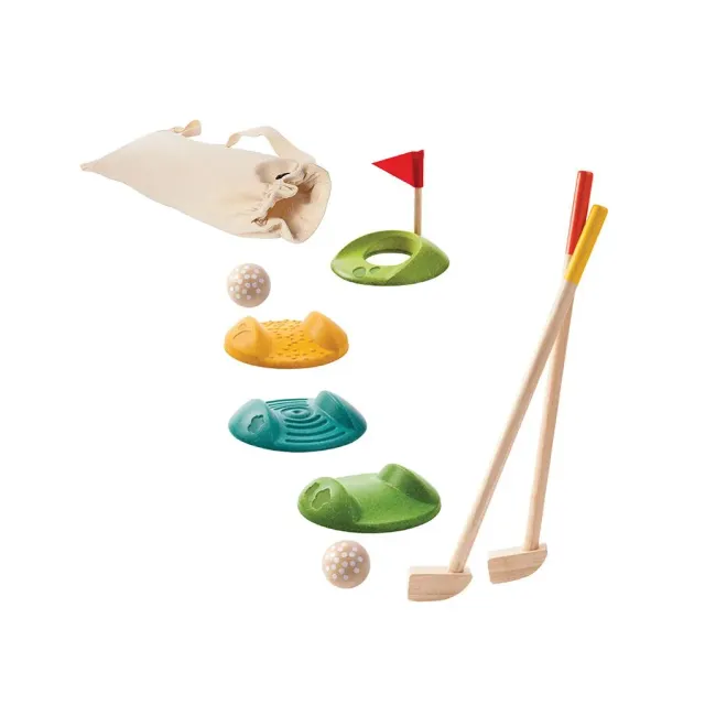PlanToys Mini Golf Full Set mini golf enfant 2 joueurs