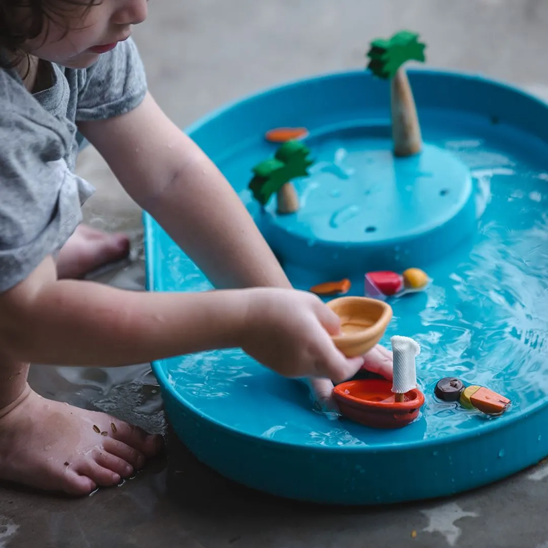PlanToys Tugboat bateau de bain flottant dès 2 ans