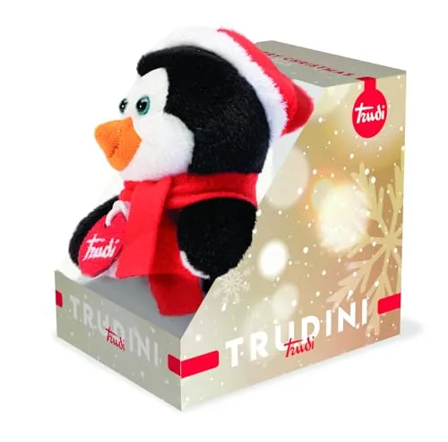 Trudi Trudino 55474 peluche pingouin Noël XS douce