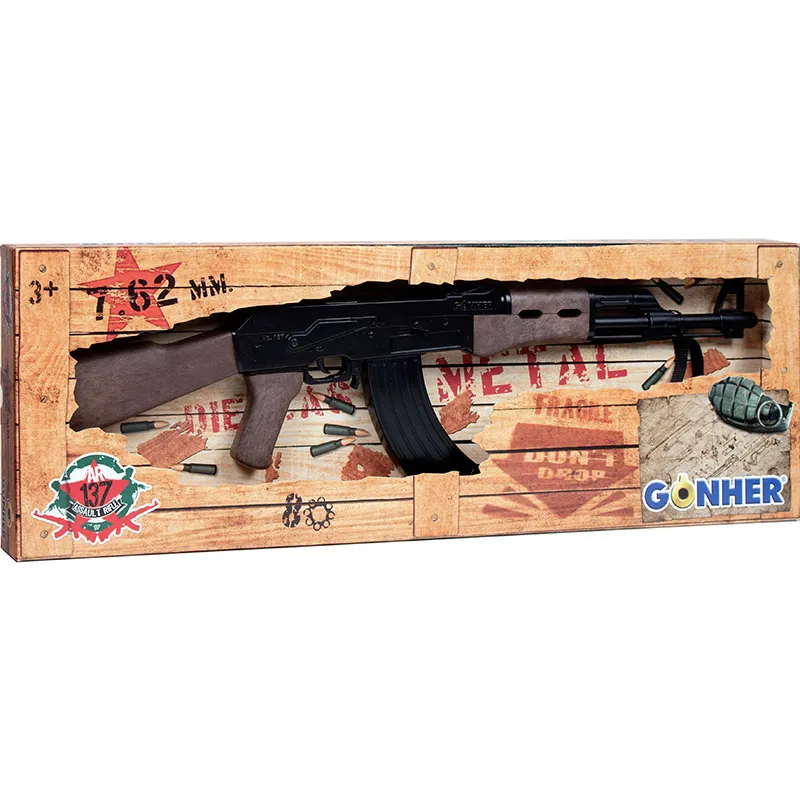 Gonher Command fusil d'assaut jouet 8 coups métal