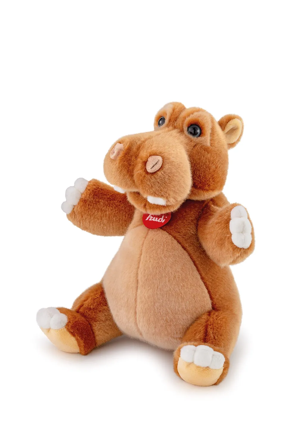 Trudi Leonardo lion blanc peluche 44 cm