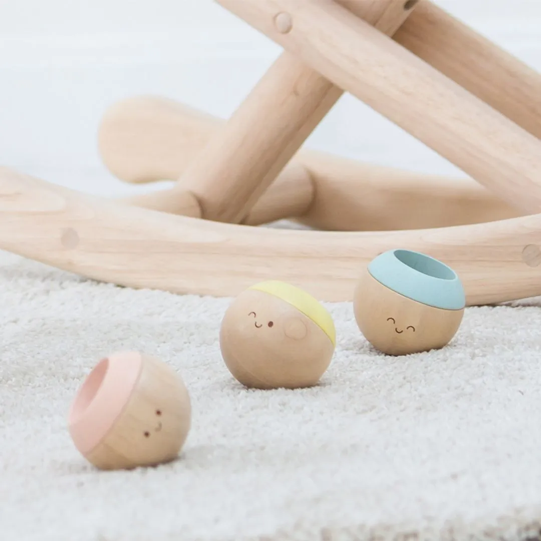 PlanToys Sensory Tumbling culbutos pastel 6 mois