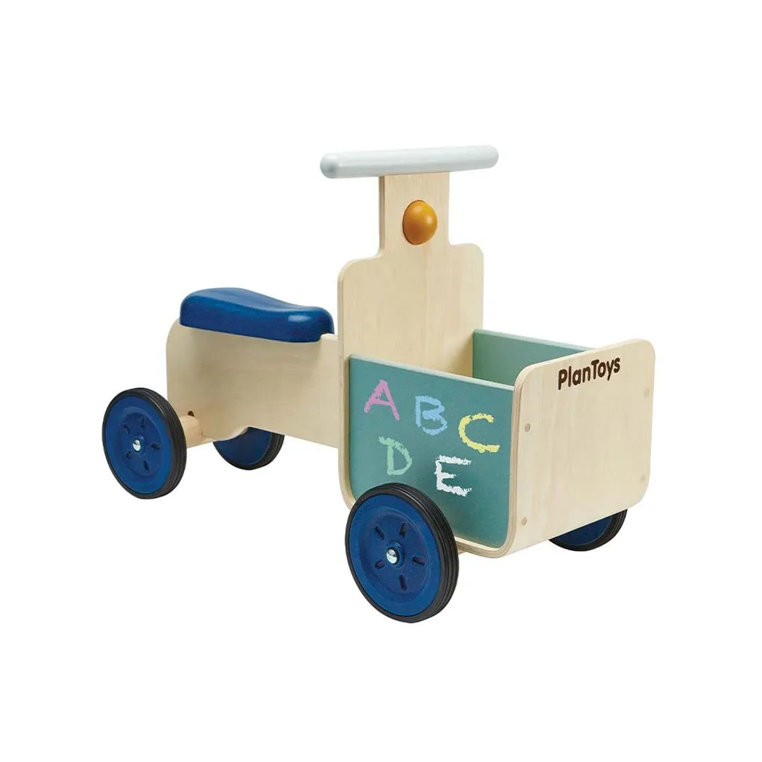 PlanToys Delivery Bike Orchard porteur bois 60 kg