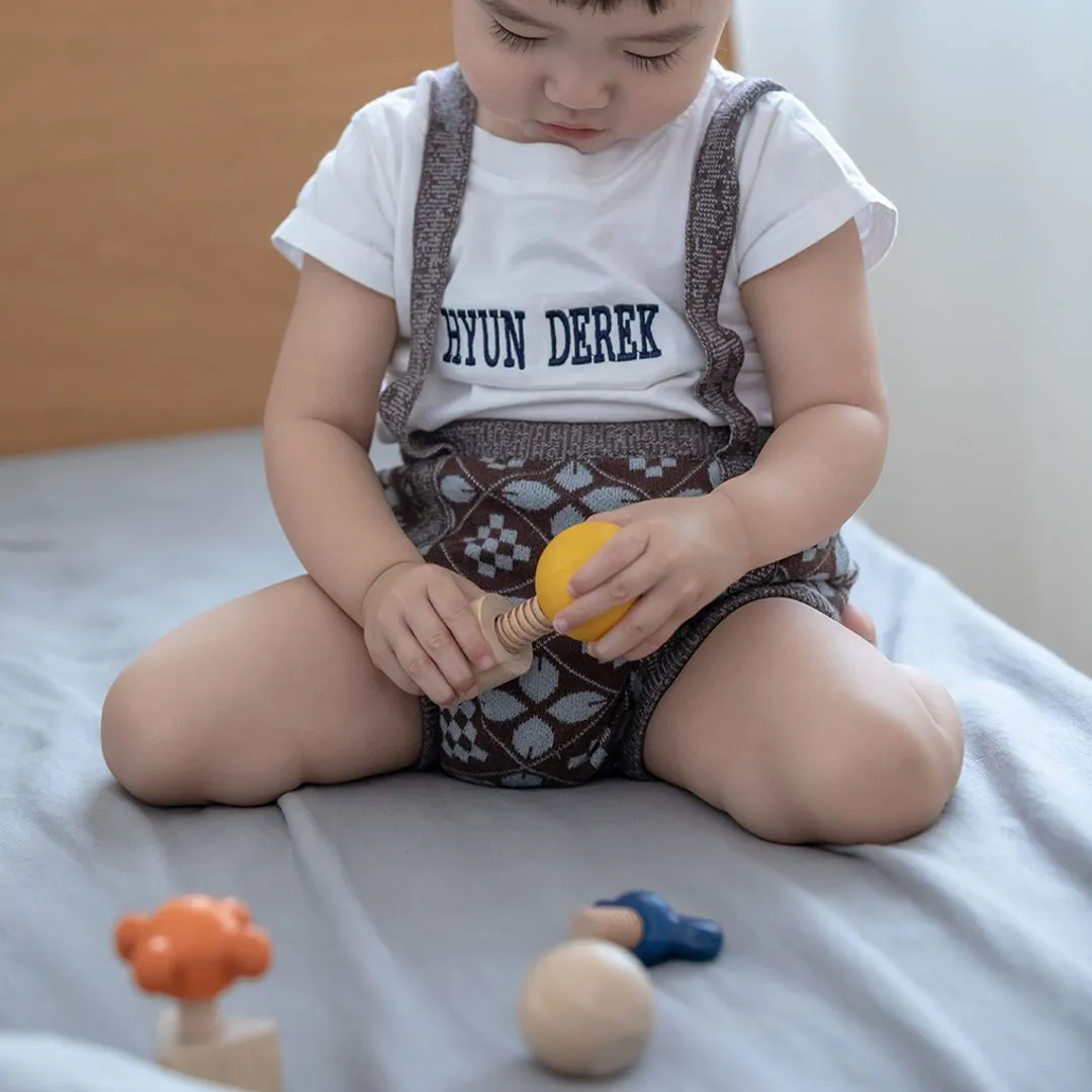 PlanToys Nuts & Bolts jeu de vissage écrous en bois 2 ans