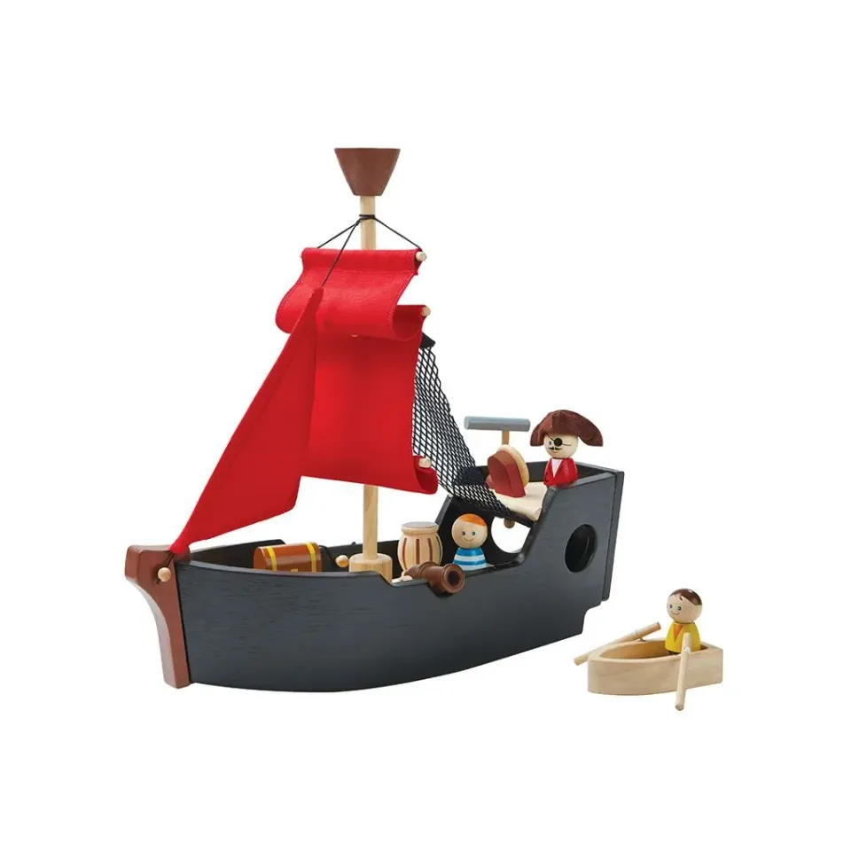PlanToys Pirate Ship bateau pirate en bois dès 3 ans