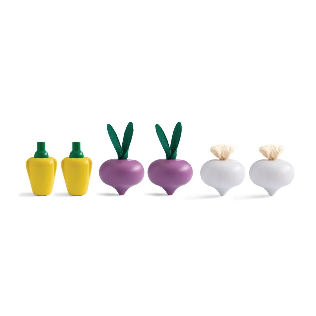 PlanToys Fresh Produce légumes dinette bois dès 18 mois