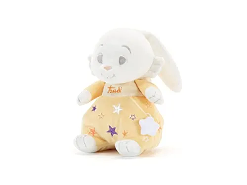 Trudi Baby Star 18172 peluche lapin robe jaune S