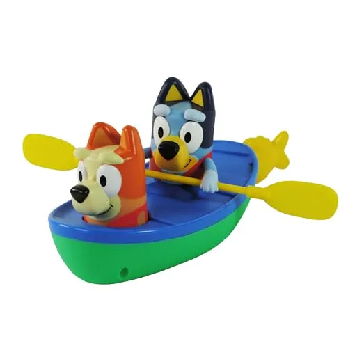 Tomy Toomies Canoë de Bluey jouet de bain Bluey et Bingo dès 18 mois