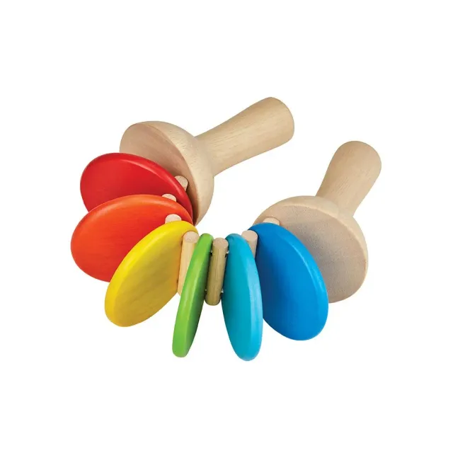 PlanToys Clatter instrument musique bois 18 mois