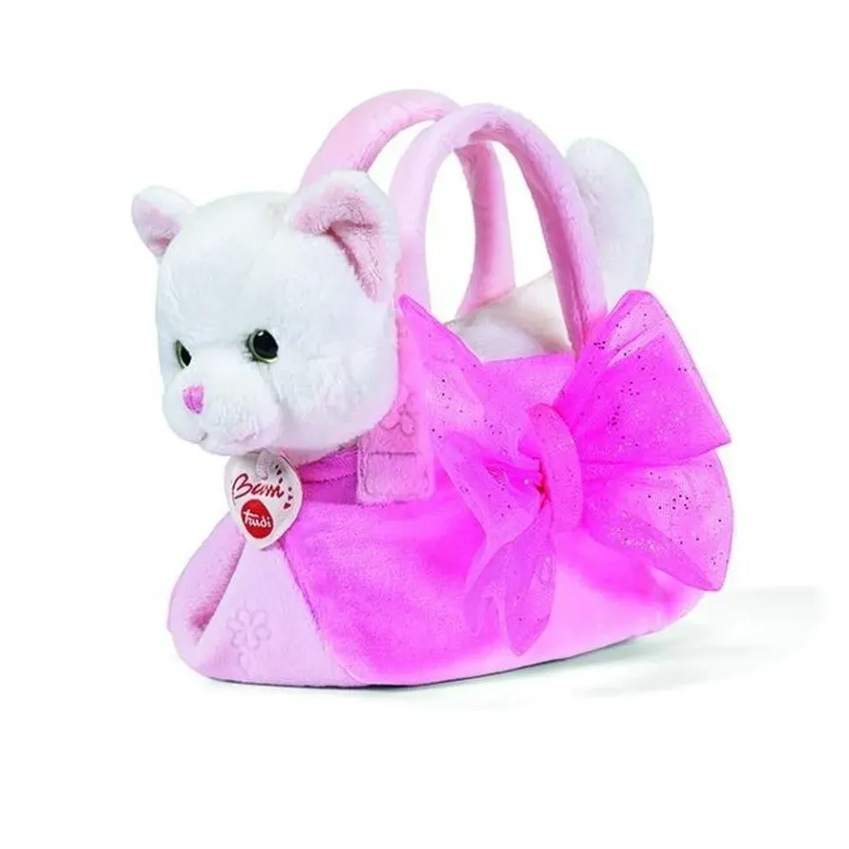 Trudi Fashion Pets 56083 peluche chat sac nœud papillon XS