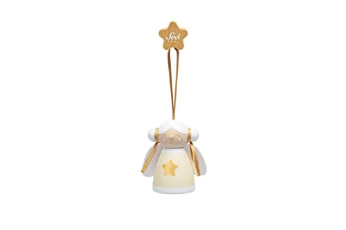 Sevi déco Noël bois blanches 3 pièces gui cœur