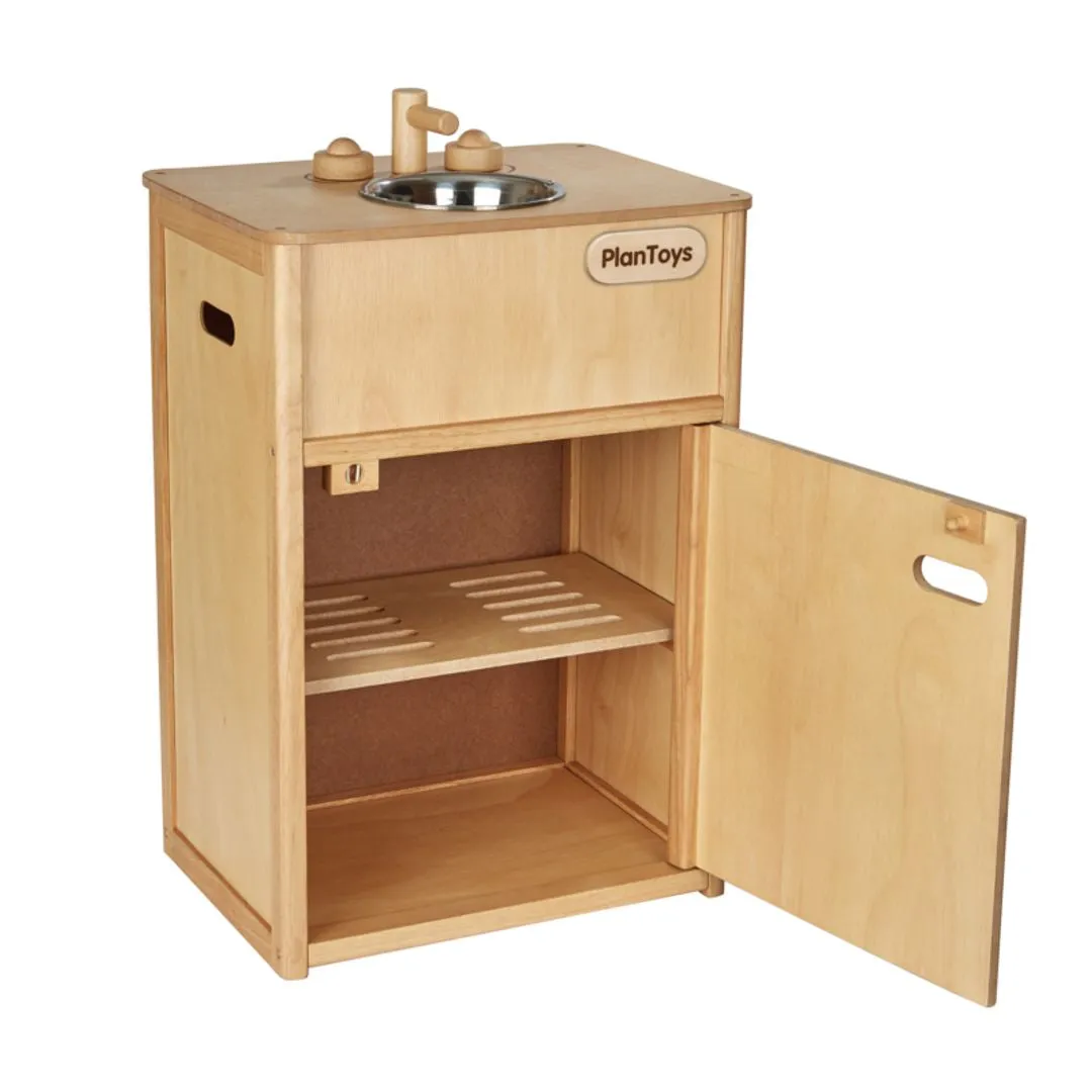 PlanToys Sink évier jouet cuisine bois