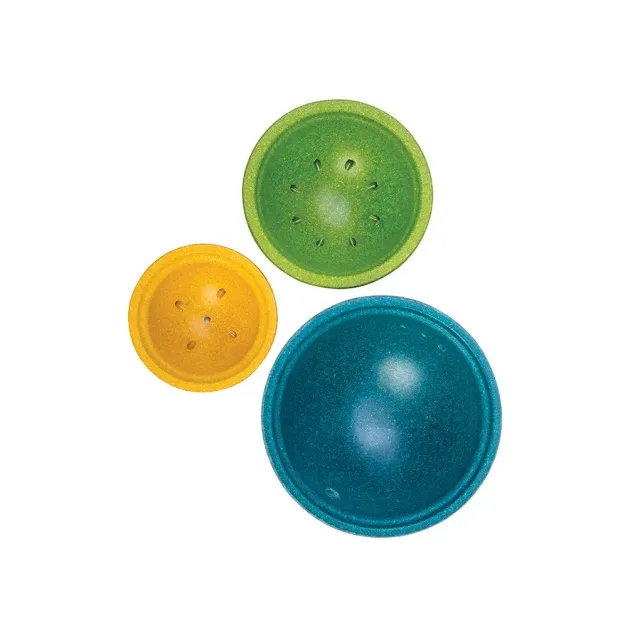 PlanToys Fountain Bowl Set jeu eau bain 3 bols
