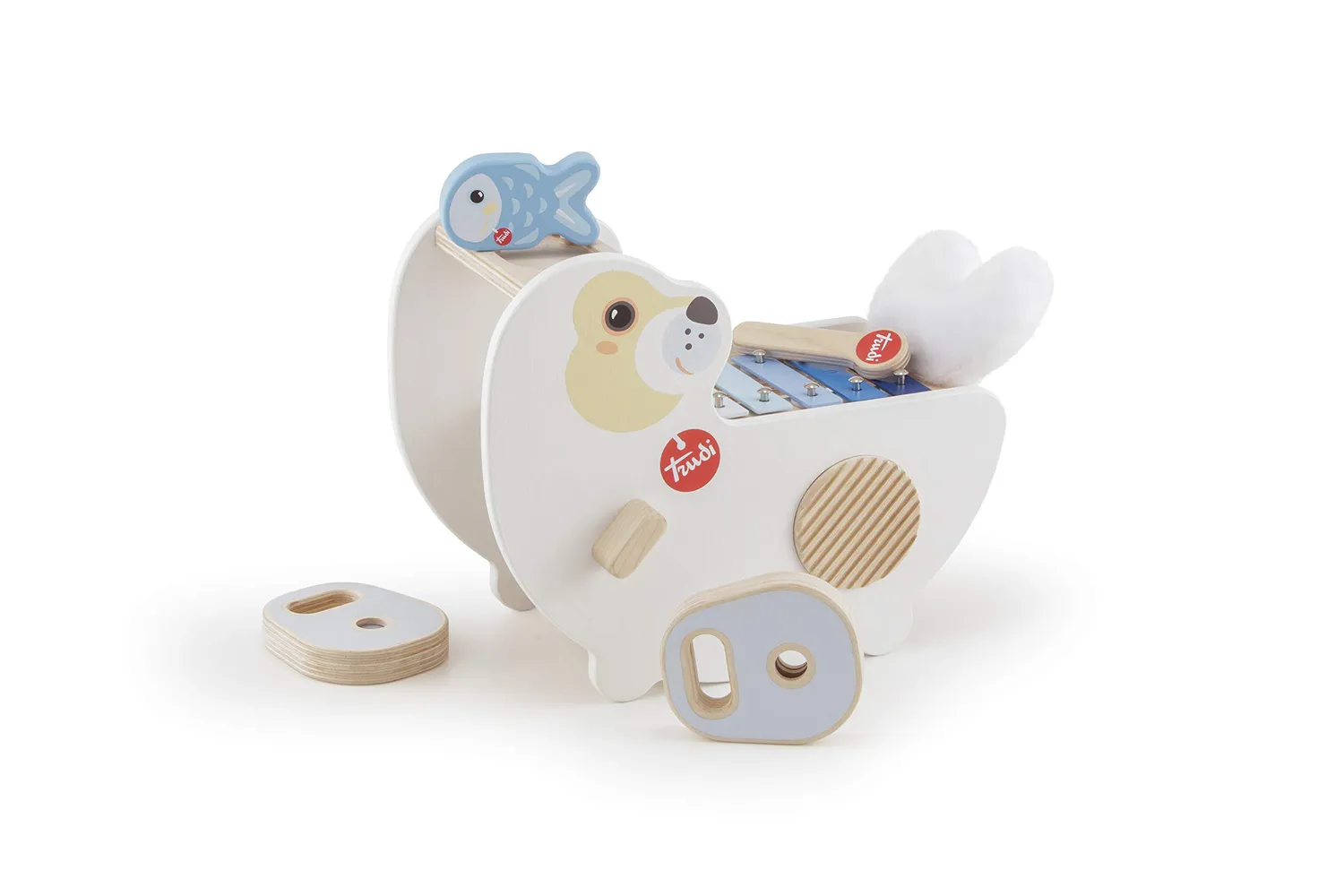Sevi 88019 multi-activités musical phoque 33 cm sons