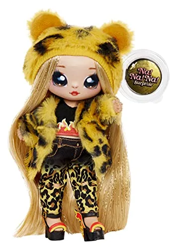 Na! Na! Na! Surprise Jennel Jaguar coffret poupée sac à dos 3-en-1 articulée