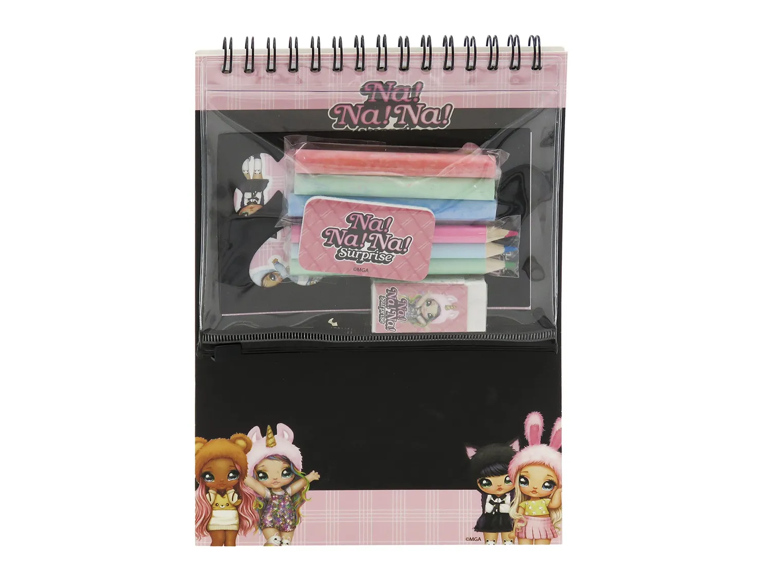 Na! Na! Na! Surprise set papeterie carnet scolaire