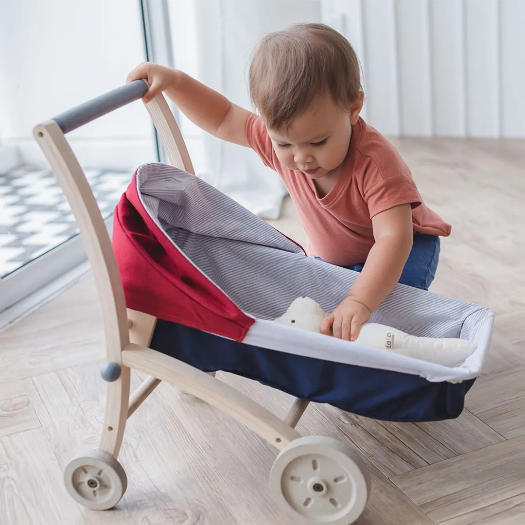PlanToys Doll Stroller poussette poupée dès 2 ans