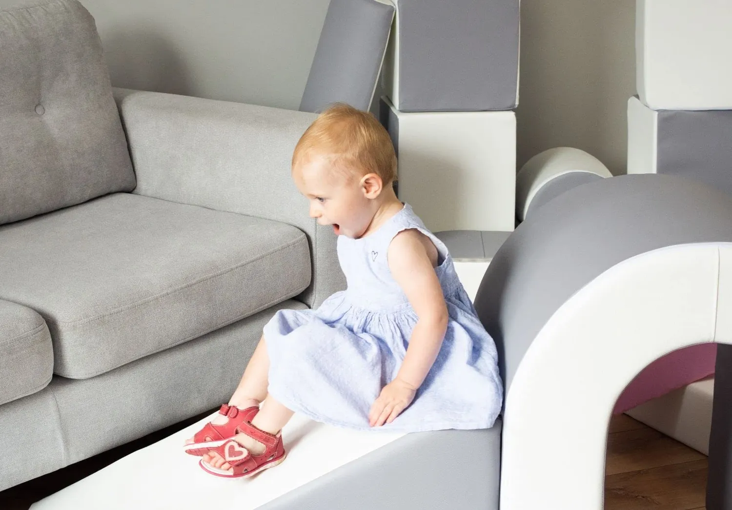 Velinda set blocs mousse blanc 4 pcs pont